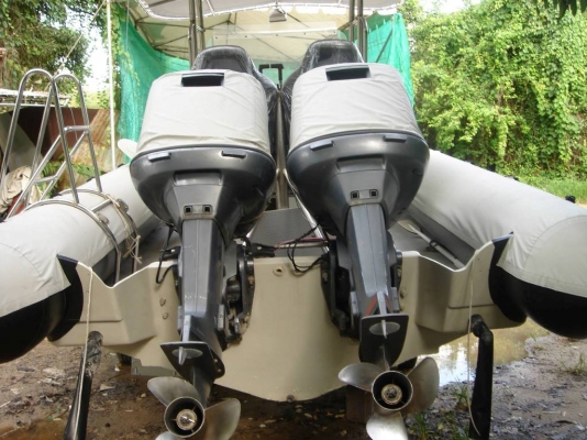 เรือยาง8.5เมตร ยามาฮ่า200x2 เรือยาง8.5เมตร ยามาฮ่า200x2