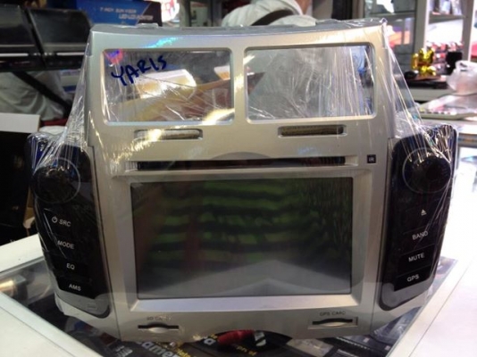 YARISวิทยุ 2 DIN จอ 7นิ้วตรงรุ่นเสียบสายเดิมได้เลย รองรับทุกฟังก์ชั่่น DVD,GPS,USB,SD,BLUETOOTH,iPod