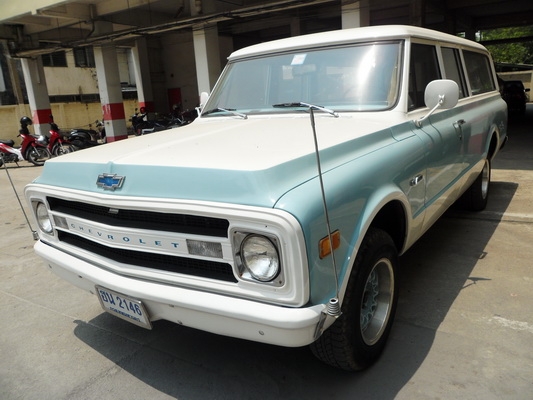 Chevrolet classsis ปี 1967 ทำสี ช่วงล่างใหม่