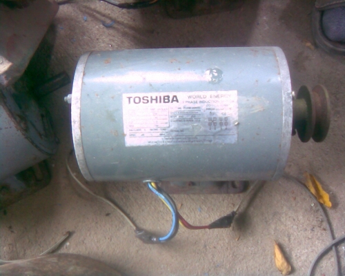 มอเตอร์โตชิบา  1/3  แรงไฟบ้าน