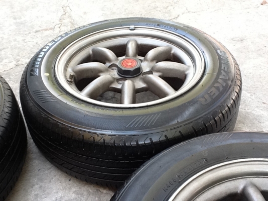 ขายล้กล้วย"WATANABE" แท้ขอบ14x6.5 OFF.30  สี่รู100 สีเดิมโรงงาน