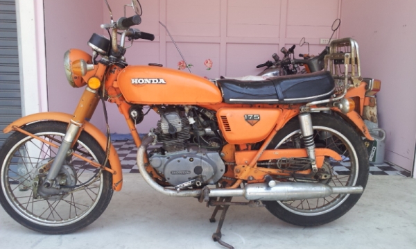 ขาย CB175การไฟฟ้าแห้งๆ 22000 บาท