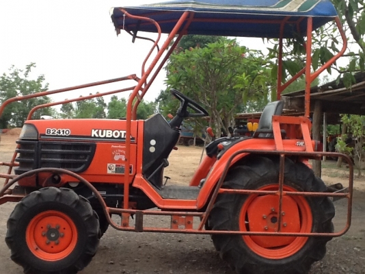 คูโบต้า B2410 4 WD 2 เพลา พร้อมโครงกันอ้อย ทำงาน 969  ชั่วโมง