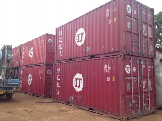 ขายตู้สั้น 20 ฟุต สภาพสวยมาก 90\% ขึ้นไปทุกใบ ส่งออกได้ ราคาไม่แพง