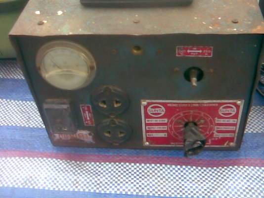 เครื่องดึงไฟเดิมๆครับพร้อมใช้งานครับ