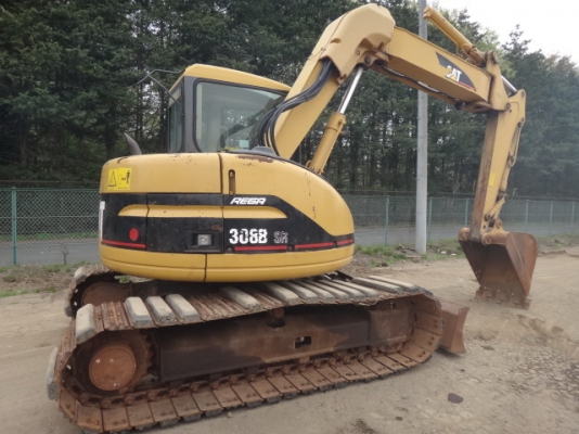 ขายด่วน CAT 308BCR   เก่าญี่ปุ่นยังไม่เคยใช้งานในไทย  สภาพสวย  ใช้งานมา 5000  ชม.