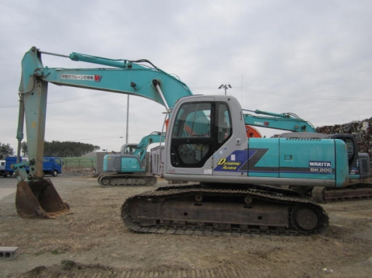 รถขุด KOBELCO  SK200-6E YN09,SN:37201,7873Hr. รถนอกนำเข้า สภาพสวย บอร์ดี้เนี๊ยบ ติดต่อคุณ มานะ 085-9049669