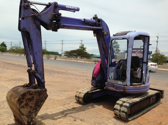 รถแบคโฮ KOMATSU PC50UU-2 รถแบคโฮ KOMATSU PC50UU-2