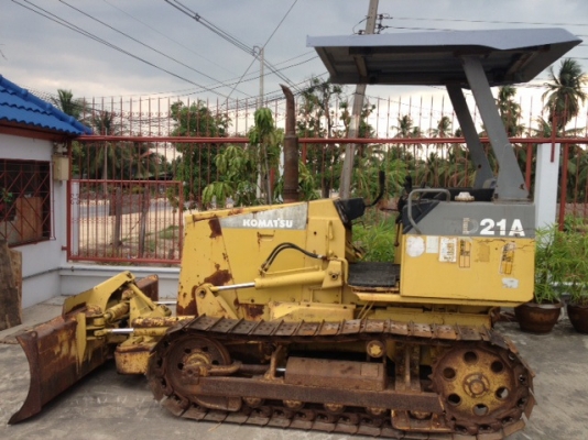 รถดัน KOMATSU D21A มือสองญี่ปุ่นแท้ นำเข้าเอง ไม่เคยใช้งานในไทย สภาพพร้อมใช้งาน