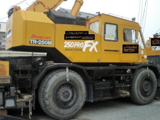 เครนเก่านอก TADANO  TR250M-5  ญี่ปุ่นแท้ ราคาถูก คุณภาพดี สนใจโทรหาเจี๊ยบเลยค่ะ 087-3310254 จร้า