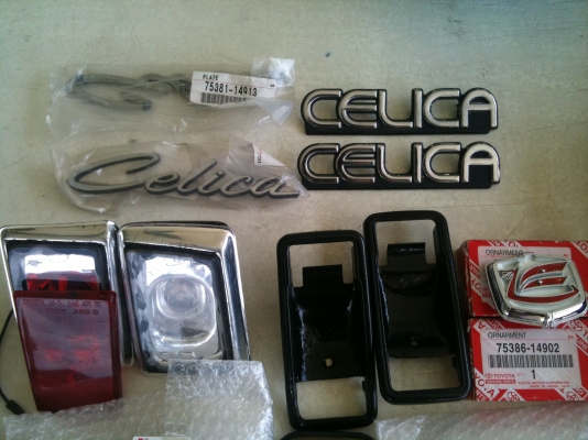 อะไหล่แท้เก่าเก็บ Celica ta22, ta23, ta27, ta28 ราคาพร้อมจัดส่ง
