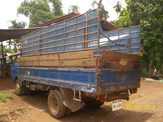 ขายโตโยต้า 6ล้อกลาง  เครื่องฮีโน่ 4สูบ  WO4D  117แรง