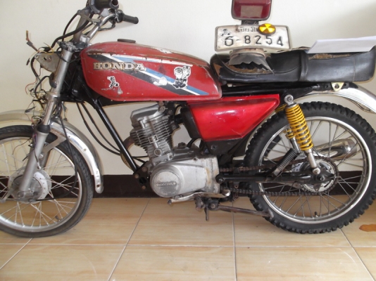 ขาย honda jx110 ทะเบียน/โอนพร้อม 11,500บาท.