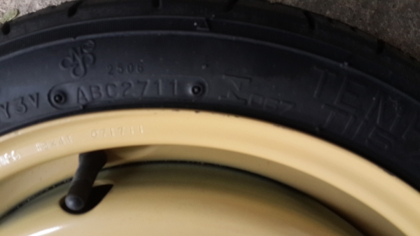 ล้ออะไหล่เดฟขอบ15/5รู