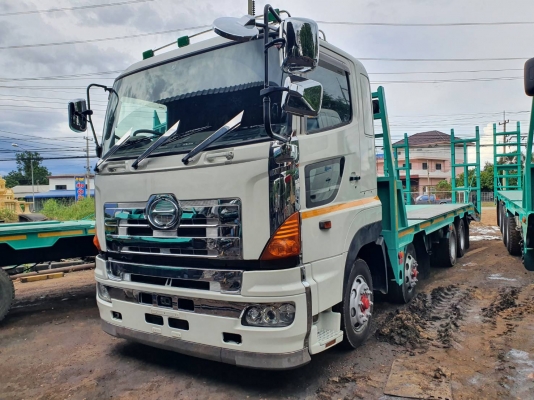⭐⭐⭐เทเลอร์12ล้อ 2เพลา Hino ซีรี่700 -414แรงม้า เครื่อง E13C จดทะเบียนแล้ว จัดแน็นใด้ 1,000,000฿