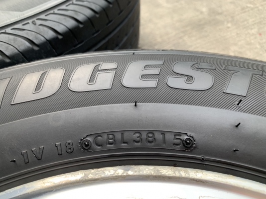 ล้อแม็ก Toyota Vigo ขอบ 15 เทาหน้าเงา พร้อมยาง 215-70-15 Bridgestone ปลายปี 15 ล้อแม็ก Toyota Vigo ขอบ 15 เทาหน้าเงา พร้อมยาง 215-70-15 Bridgestone ปลายปี 15