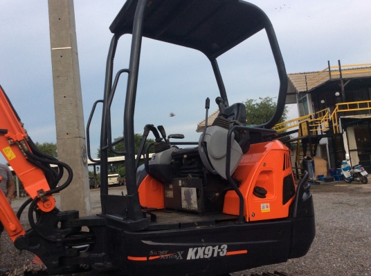 แบคโฮ KUBOTA KX913 พร้อมทะเบียน