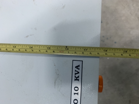 ขายหม้อแปลงไฟฟ้า Step Down คุมเครื่องจักรเก่าญี่ปุ่น 10KVA ไฟเข้า 400/380V ไฟออก 200220V ***ของใหม่ไม่เคยใช้งาน *** ตัวใหญ่ พร้อมใช้งาน มี 3ตู้ครับ ขายหม้อแปลงไฟฟ้า Step Down คุมเครื่องจักรเก่าญี่ปุ่น 10KVA ไฟเข้า 400/380V ไฟออก 200220V ***ของใหม่ไม่เคยใช้งาน *** ตัวใหญ่ พร้อมใช้งาน มี 3ตู้ครับ