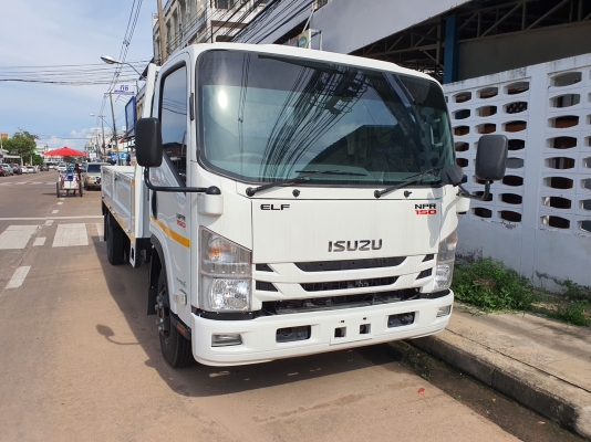 ขายรถบรรทุก 6 ล้อ ISUZU NPR 150 แรงม้า กระบะเหล็ก ยาว 4.9 เมตร รถไม่ได้ใช้ เลขไมล์ 900 กม