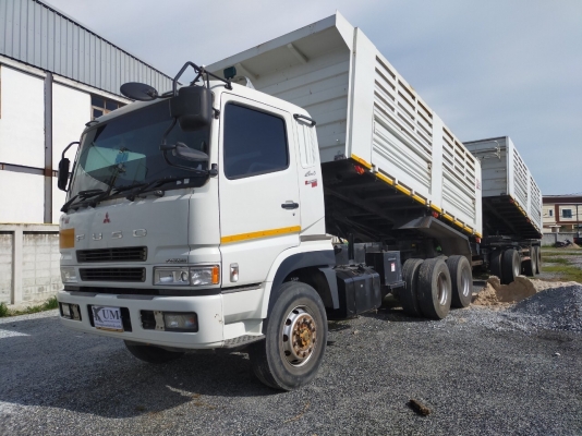 ขาย Fuso Supergeart 380 แรง ปี 62 พ่วงดั้มพ์แม่ลูกสามมิตร โทร 0884501277