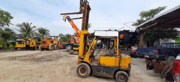 SALE !!งานเท ลดกระหน่ำ FORKLIFT MITSUBISHI FD25 รถยก ขนาด 2.5 ตัน / เสาสูง 3 เมตร /เกียร์ธรรมดา/มีเอกสารแจ้งจำหน่าย