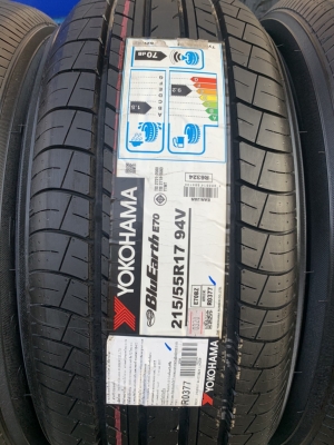 ล้อแม็ก 5รู114 Toyota (Made in Japan) ขอบ 17 เทาหน้าเงา พร้อมยางใหม่ 215-55-17 Yokohama ปี 20 สวยๆ ล้อแม็ก 5รู114 Toyota (Made in Japan) ขอบ 17 เทาหน้าเงา พร้อมยางใหม่ 215-55-17 Yokohama ปี 20 สวยๆ