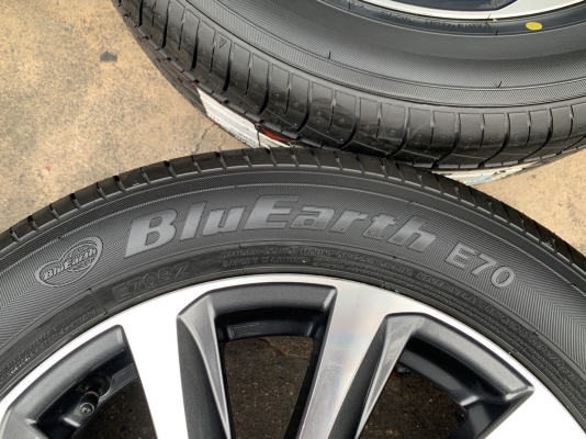 ล้อแม็ก 5รู114 Toyota (Made in Japan) ขอบ 17 เทาหน้าเงา พร้อมยางใหม่ 215-55-17 Yokohama ปี 20 สวยๆ ล้อแม็ก 5รู114 Toyota (Made in Japan) ขอบ 17 เทาหน้าเงา พร้อมยางใหม่ 215-55-17 Yokohama ปี 20 สวยๆ