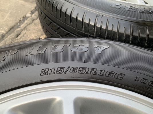 ล้อแม็ก ISUZU All New D-Max (ตะเกียบ) ขอบ 16 พร้อมยาง 215-65-16 Dunlop ปี 17