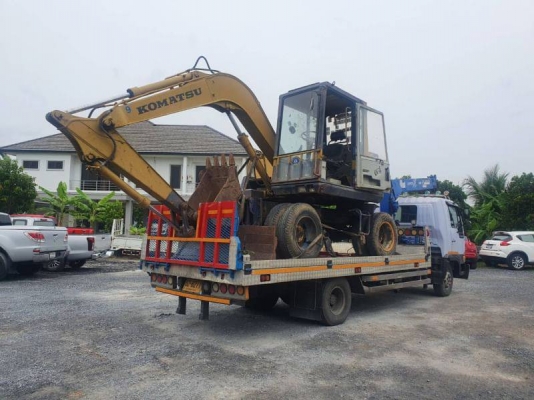 KOMATSU PW60-5 มี5คันระบบดีเหมือนรถใหม่เอกสารอินวอย