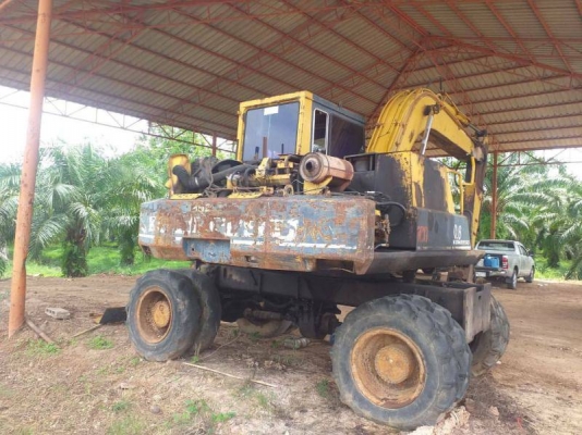 KOMATSU PW100-3 มีหัวคีปพร้อมบุ้งกี๋