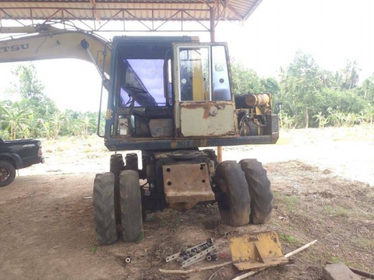KOMATSU PW100-3 มีหัวคีปพร้อมบุ้งกี๋
