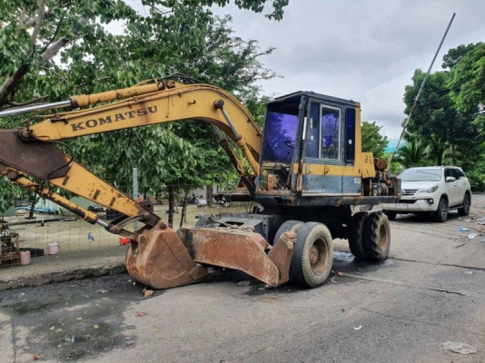 KOMATSU PW100-3 มีหัวคีปพร้อมบุ้งกี๋