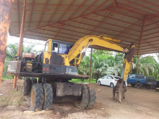 KOMATSU PW100-3 มีหัวคีปพร้อมบุ้งกี๋