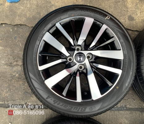ล้อแม็กป้ายแดง Honda City Turbo RS รุ่นใหม่ล่าสุด ขอบ 16 พร้อมยางป้ายแดง 185-55-16 Yokohama ปี 20 สวยๆ ล้อแม็กป้ายแดง Honda City Turbo RS รุ่นใหม่ล่าสุด ขอบ 16 พร้อมยางป้ายแดง 185-55-16 Yokohama ปี 20 สวยๆ