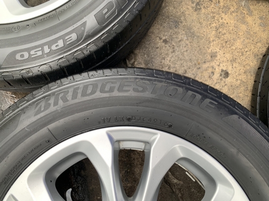 ล้อแม็ก Mazda 2 Skyactiv ขอบ 15 สีบอร์น แถมยาง 185-65-15 Bridgestone ปี 16 ล้อแม็ก Mazda 2 Skyactiv ขอบ 15 สีบอร์น แถมยาง 185-65-15 Bridgestone ปี 16