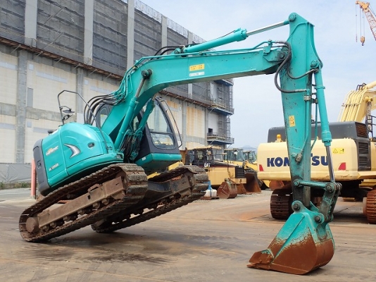 ขายรถขุดนำเข้าญี่ปุ่น kobelco sk125 yv06 รุ่น8 สนใจติดต่อ 0923309229 อี๊ด