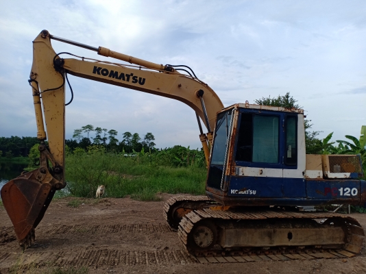 ขาย 275,000 รถแบคโฮ KOMATSU PC120-3 รถสวย สภาพดี แทร็กใหญ่ เร็วแรงไม่มีโหลด พร้อมใช้งาน