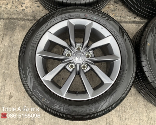 ล้อแม็กป้ายแดง Honda Civic FC รุ่นใหม่ล่าสุด ขอบ 16 สีเทากัน พร้อมยางใหม่ป้ายแดง 215-55-16 Dunlop ปลายปี 19 สวยกริ๊บๆ ล้อแม็กป้ายแดง Honda Civic FC รุ่นใหม่ล่าสุด ขอบ 16 สีเทากัน พร้อมยางใหม่ป้ายแดง 215-55-16 Dunlop ปลายปี 19 สวยกริ๊บๆ