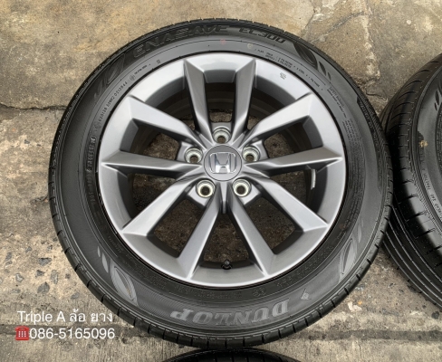 ล้อแม็กป้ายแดง Honda Civic FC รุ่นใหม่ล่าสุด ขอบ 16 สีเทากัน พร้อมยางใหม่ป้ายแดง 215-55-16 Dunlop ปลายปี 19 สวยกริ๊บๆ ล้อแม็กป้ายแดง Honda Civic FC รุ่นใหม่ล่าสุด ขอบ 16 สีเทากัน พร้อมยางใหม่ป้ายแดง 215-55-16 Dunlop ปลายปี 19 สวยกริ๊บๆ