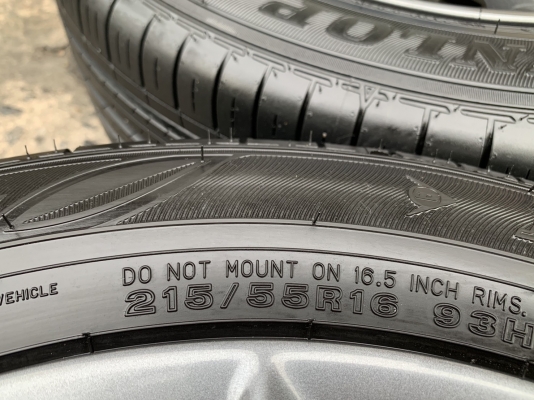 ล้อแม็กป้ายแดง Honda Civic FC รุ่นใหม่ล่าสุด ขอบ 16 สีเทากัน พร้อมยางใหม่ป้ายแดง 215-55-16 Dunlop ปลายปี 19 สวยกริ๊บๆ ล้อแม็กป้ายแดง Honda Civic FC รุ่นใหม่ล่าสุด ขอบ 16 สีเทากัน พร้อมยางใหม่ป้ายแดง 215-55-16 Dunlop ปลายปี 19 สวยกริ๊บๆ