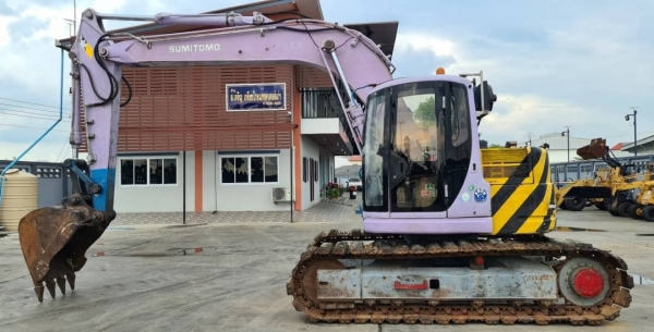 ขายด่วนราคาพิเศษ595,000บาทรถแบคโฮซูมิโตโม่SH135เทียบเท่าPC120อาไหล่ใช้กับSH120รถนอกเพิ่งนำเข้ามาใหม่ยังไม่เคยใช้งานในเมืองไทยเลย