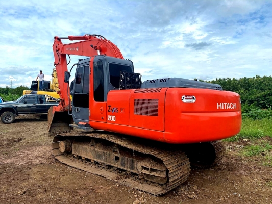 Hitachi zx200-1 รถสวยพร้อมใช้งาน