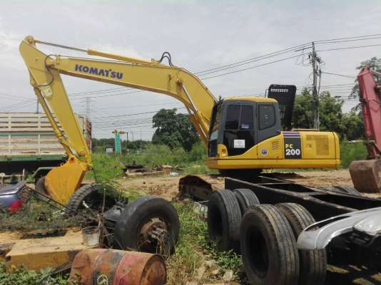 KOMATSU PC200-7 สภาพสวยเอกสารเล่มทะเบียน