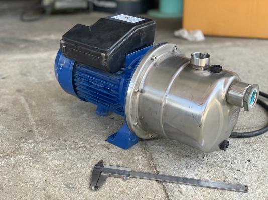 ขายปั๊มน้ำหัวปั๊มสแตนเลสแรงดันสูง Ebara 1.5HP. 220V รุ่น Jex M/A 150 ไฟบ้าน made in Italy มีระบบล่อน ขายปั๊มน้ำหัวปั๊มสแตนเลสแรงดันสูง Ebara 1.5HP. 220V รุ่น Jex M/A 150 ไฟบ้าน made in Italy มีระบบล่อน