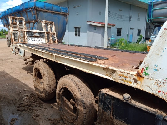 10ล้อเพลาเดียว ท้ายลาดหางพับไฮดรอลิก ช่วงล่าง้กียร์กลางของจัมโบ้ยกชุด