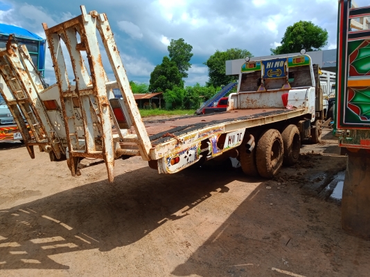 10ล้อเพลาเดียว ท้ายลาดหางพับไฮดรอลิก ช่วงล่าง้กียร์กลางของจัมโบ้ยกชุด