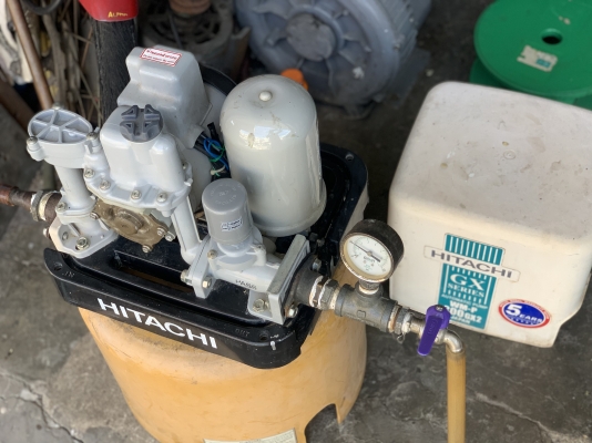 ขายปั๊มน้ำอัตโนมัติแบบแรงดันคงที่ Hitachi 200W สภาพดีเดิมๆ หมุนนิ่ม พร้อมใช้งาน ไม่มีรั่วซึม ตรวจเช็คแรงดันเรียบร้อย พร้อมใช้งาน ราคา 2,200 บาทพร้อมส่ง ขายปั๊มน้ำอัตโนมัติแบบแรงดันคงที่ Hitachi 200W สภาพดีเดิมๆ หมุนนิ่ม พร้อมใช้งาน ไม่มีรั่วซึม ตรวจเช็คแรงดันเรียบร้อย พร้อมใช้งาน ราคา 2,200 บาทพร้อมส่ง