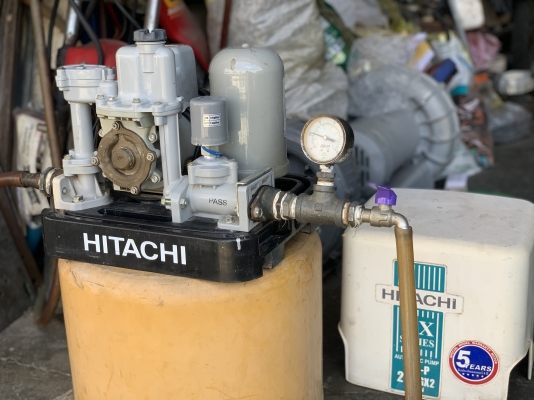 ขายปั๊มน้ำอัตโนมัติแบบแรงดันคงที่ Hitachi 200W สภาพดีเดิมๆ หมุนนิ่ม พร้อมใช้งาน ไม่มีรั่วซึม ตรวจเช็คแรงดันเรียบร้อย พร้อมใช้งาน ราคา 2,200 บาทพร้อมส่ง ขายปั๊มน้ำอัตโนมัติแบบแรงดันคงที่ Hitachi 200W สภาพดีเดิมๆ หมุนนิ่ม พร้อมใช้งาน ไม่มีรั่วซึม ตรวจเช็คแรงดันเรียบร้อย พร้อมใช้งาน ราคา 2,200 บาทพร้อมส่ง