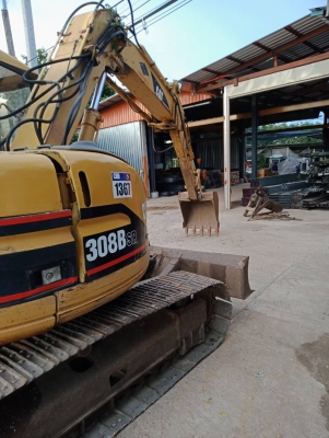 💵ขายรถแบคโฮ Caterpillar 308 BSR เก่านอก พึ่งนำเข้ามายังไม่เคยใช้งานในไทย