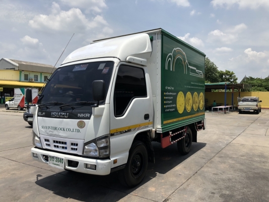 ⭐⭐4ล้อบรรทุก ตู้แห้งไม่ติดเวลาตู้ยาว3เมตร Isuzu NKR 100แรงปี50 สภาพสวย เครื่องดี